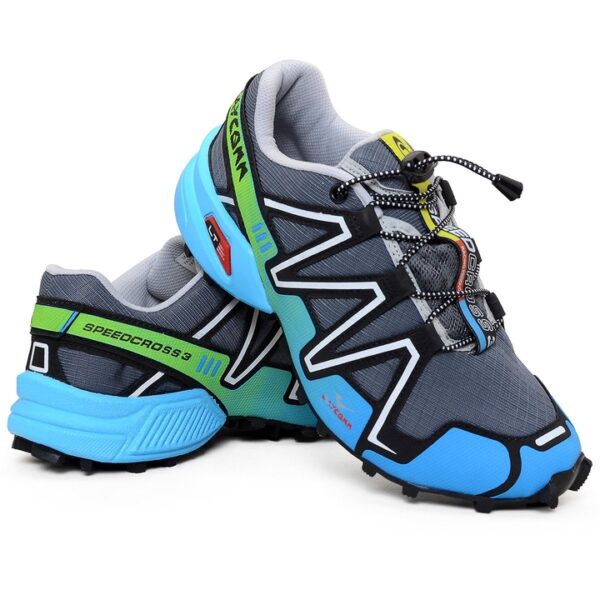 TENIS SPEED CROSS, CINZA/AZUL BB - Image 5