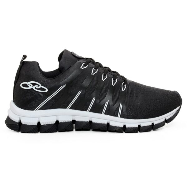 TENIS OLK ADULTO, PRETO-BRANCO