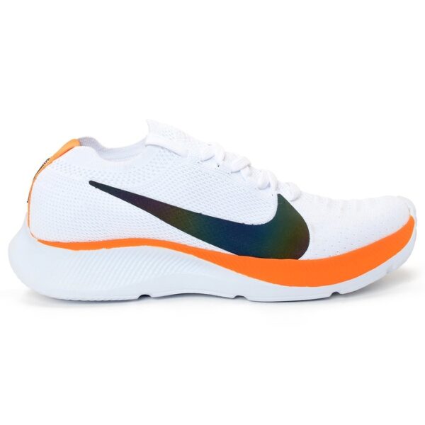 Tenis NK Meia Evascense Branco-Laranja