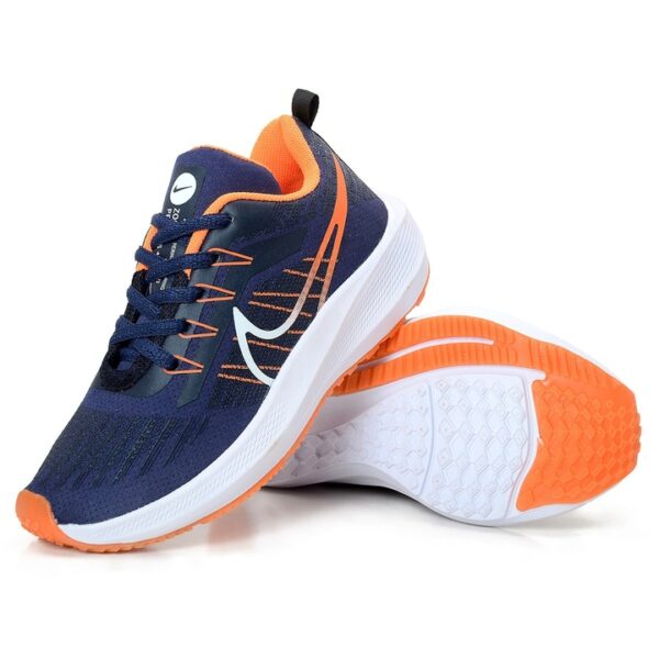 TÊNIS INFANTIL NIKE AIR ZOOM PEGASUS 39 MARINHO-LARANJA - Image 4