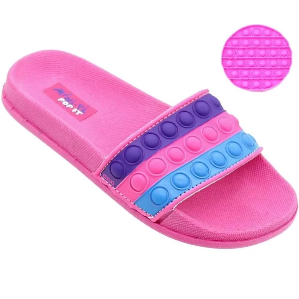 Chinelo Slider Infantil Max Pop it